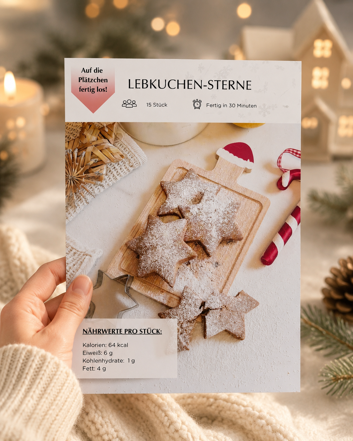 Winterrezepte – 20 Rezeptkarten für gemütliche Wintertage