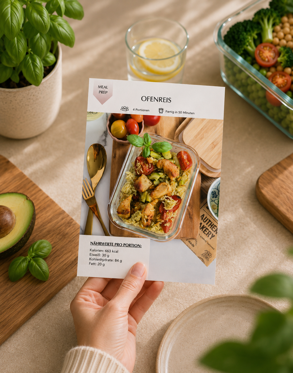 Alltagsküche – 20 Rezeptkarten für einen gesunden Alltag