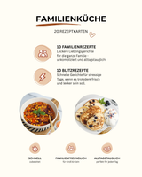 Familienküche – 20 Rezeptkarten für die ganze Familie